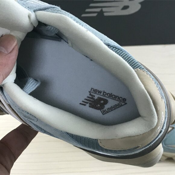 New Balance 9060 Mens Sneakers in Blue Haze and Beige - Picture 7 of 15